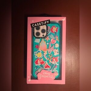 Casetify Disney Princess IPhone 14 Pro Case - Teal 🧜‍♀️🧜‍♀️